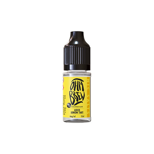 6mg Ohm Brew Balanced Blend 10ml Nic Salts (50VG/50PG)