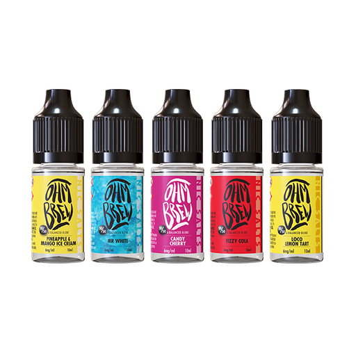 6mg Ohm Brew Balanced Blend 10ml Nic Salts (50VG/50PG)