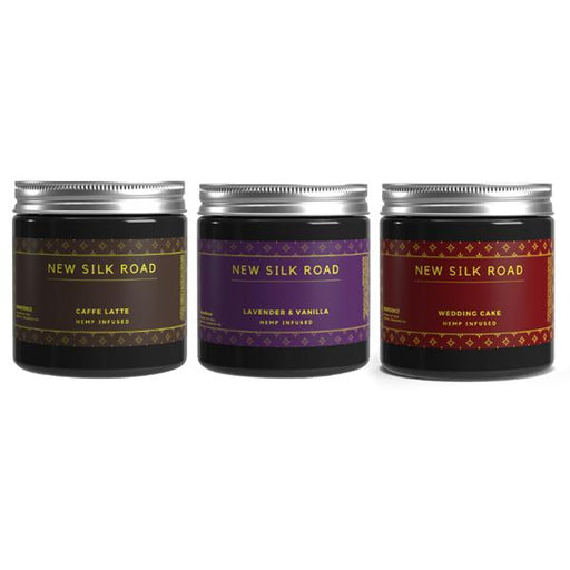 New Silk Road Hemp Infused Candle