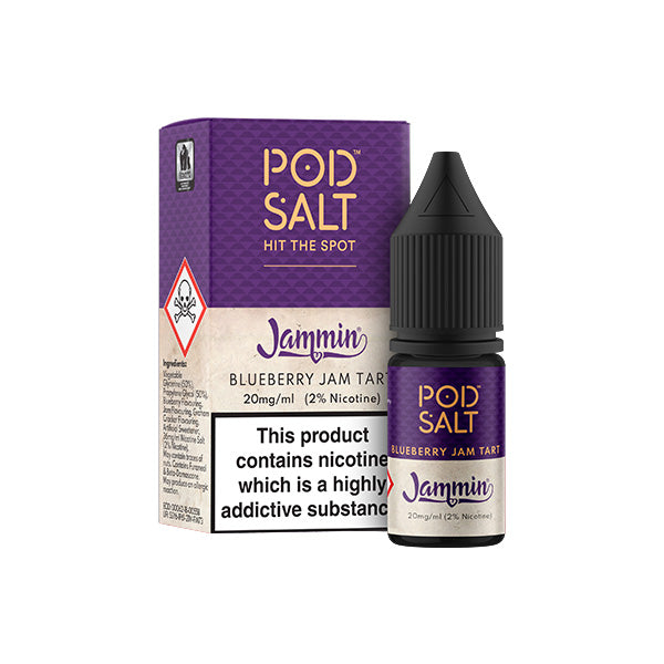 11mg Pod Salt Fusions 10ml Nic Salt (50VG/50PG)